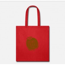 Coconut Fruit Red Tote Bag